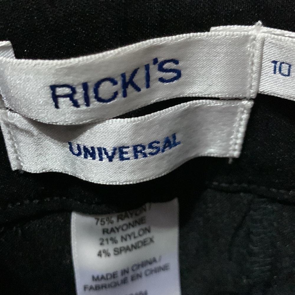 Ricki’s black dress pants size 10 - Picture 5 of 9